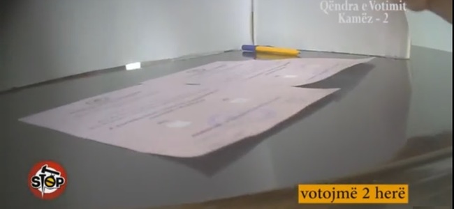 Skandaloze ! Ja si u manipulua referendumi i PS (video)