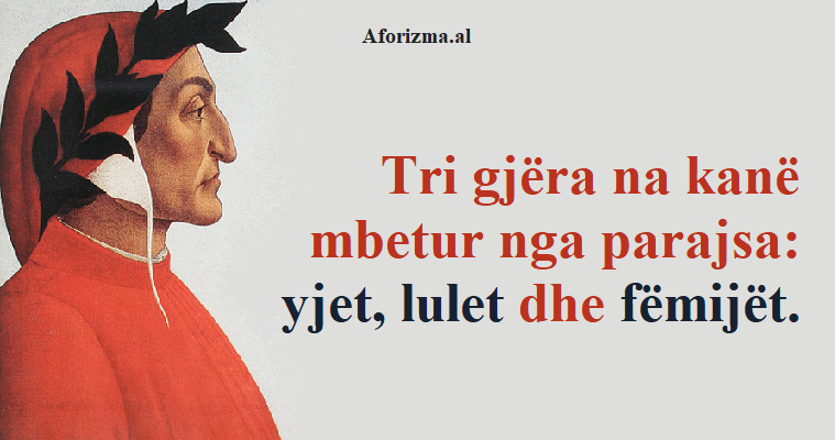 Aforizma.al Th nie nga Dante Alighieri